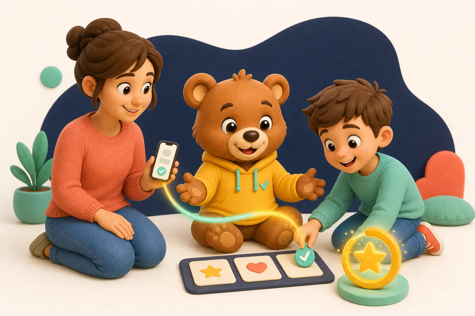 Семья видит общий прогресс в Motikids